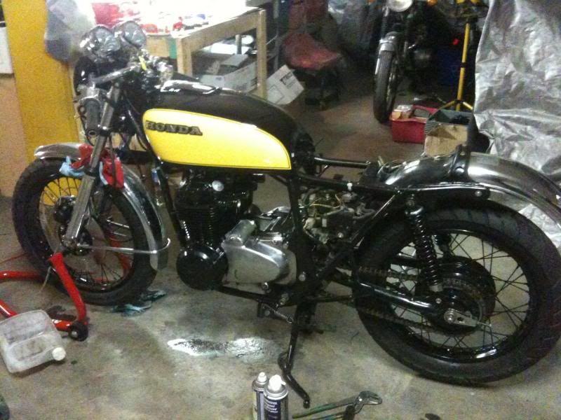 cb550 cafe racer parts